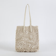 Load image into Gallery viewer, 2019  Cotton Summer Straw Bag